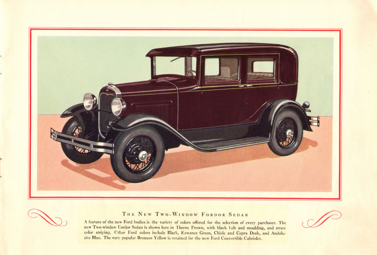1930 Ford Brochure Page 6